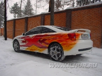аэрография на Toyota Celica
